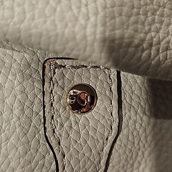 Kate Spade NY Berkshire Stevie Pebbled Leather Bag in Gray WKRU1247 - Picture 14 of 16